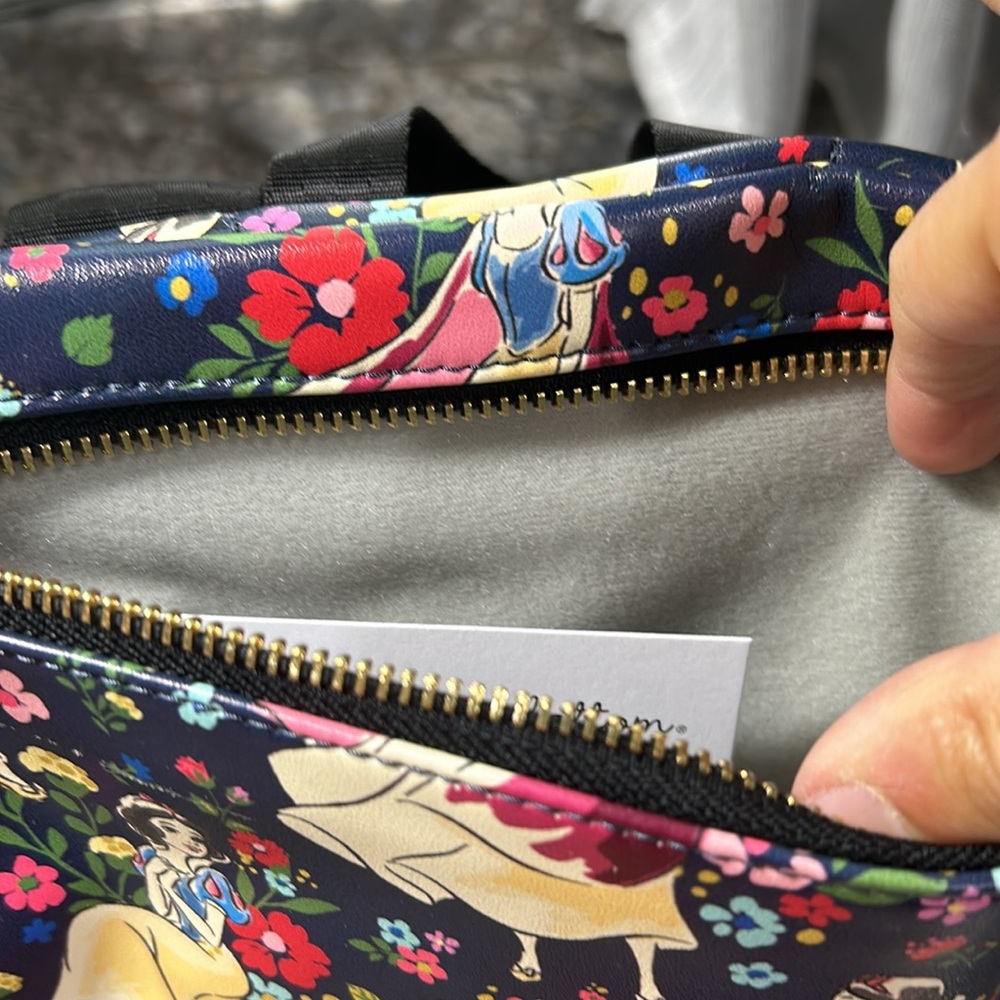 NWT Petunia Pickle Bottom Backpack Disney Snow White's Enchanted Forest - Picture 7 of 12